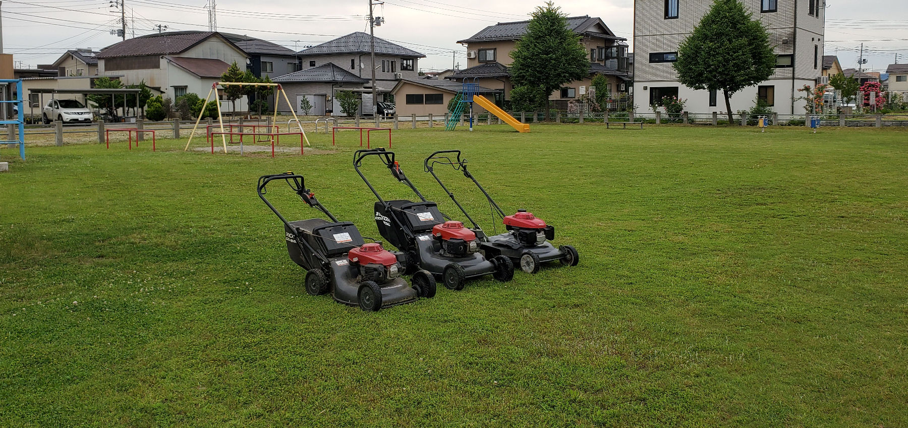 所有機器も万全